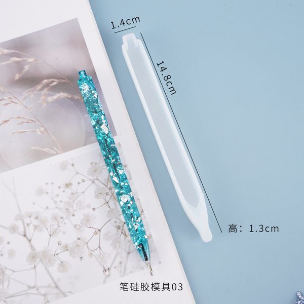 

ballpoint pen silicone mold make your own ball pen resin art supplies office stationery making silicon molds for resin art