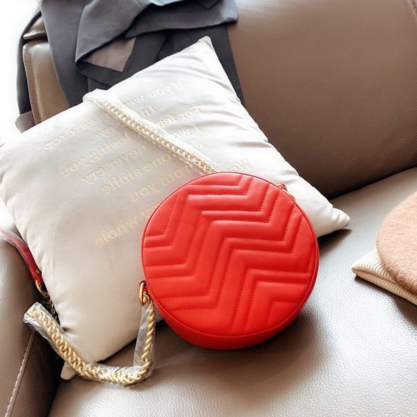 

2021 designer totes mini hand bags chian shoulder bag women leather handbags womens small round bag messenger bags purse shoulder bag