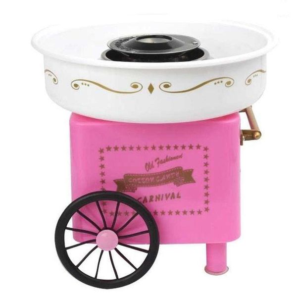 

popcorn maker 110-220v mini sweet automatic cotton candy machine household diy 500w sugar floss for kids1