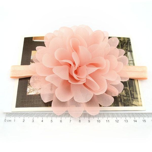 

girls headband colorful chiffon flower kids headband elastic hairband flowers headband girl hair accessories 584 q sqcywo