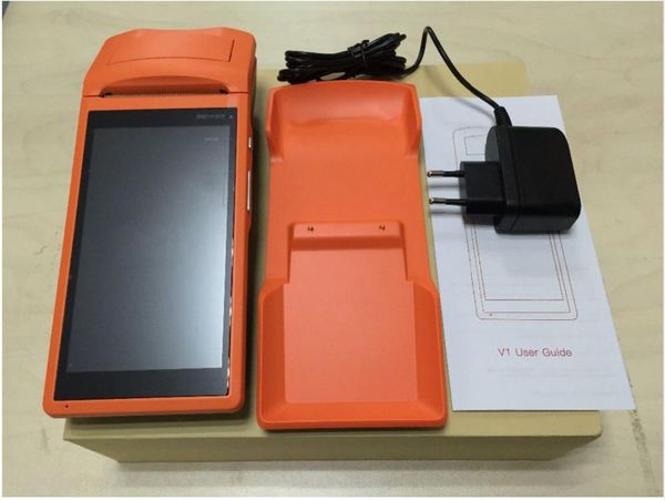 

android handheld terminal with thermal printer system