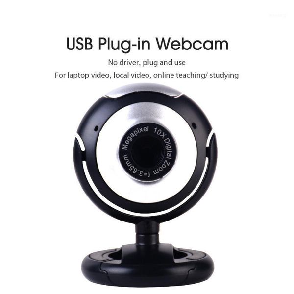 

new usb 2.0 web camera hd web cam power webcam mic for computer pc lapdeskwebcam camera