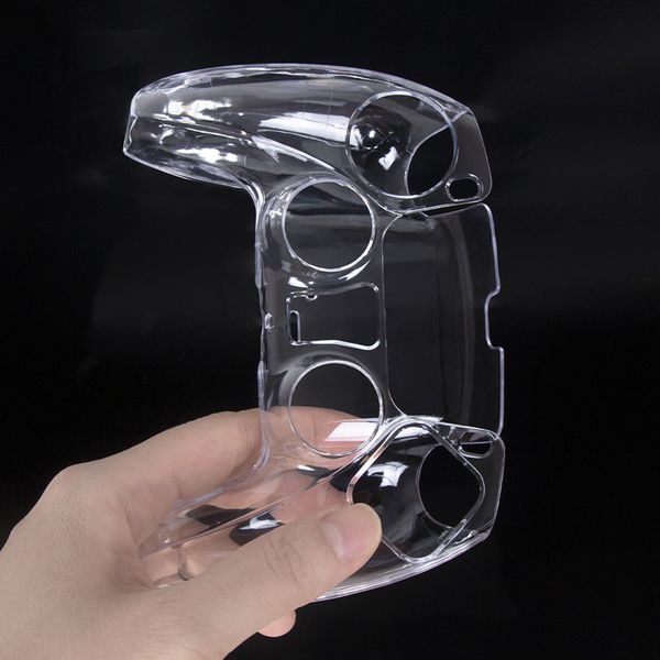

new ps5 controller plastic crystal shell ps5 handle transparent protective skin case for playstation 5 wireless game controller accessories