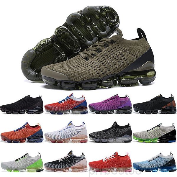 

designer men women fly chaussures knit moc 3 casual sport shoes runners luxury ladies triple black sneakers white outdoor maxes lkc7