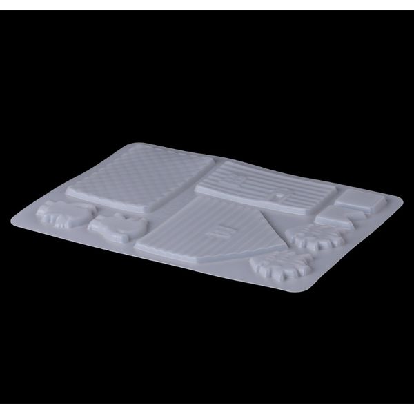 

3d рождественские дома печенье помадка шоколадная плесень diy торт декор резак плесень новое 3d рождество f sqcekt