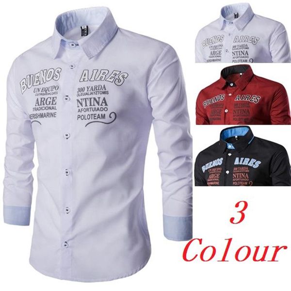 

vogue brand new nice casual shirts men long sleeve fashion men casual shirt office dress shirt camisa masculina shirts, White;black