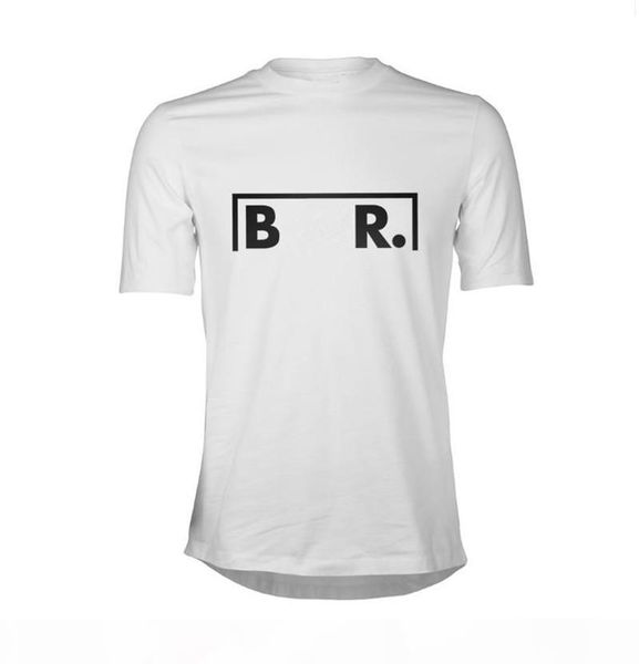 

bolrx men's t shirts street tide brand short-sleeved round neck loose short-sleeved cotton men's personality men's t-shirt, White;black