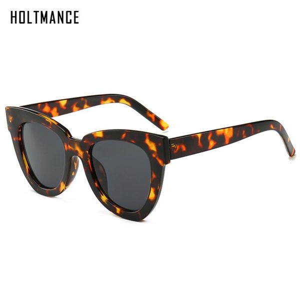 

sunglasses vintage cat eye women men retro leopard trendy sun glasses brand designer ins favor street fashion shades uv400, White;black