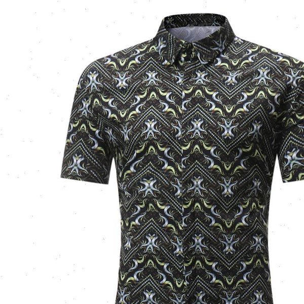 

mens beach hawaiian shirt tropical summer short sleeve shirt men brand clothing casual print polyester shirts drop 7412, White;black