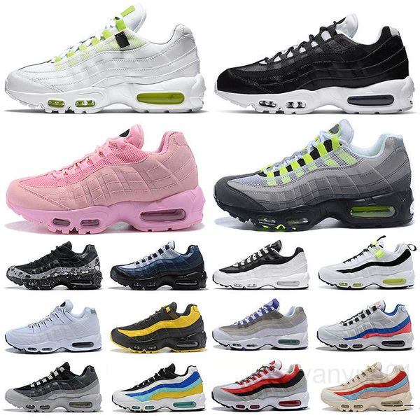 

2018 new mens sports casual shoes neon lemon wash blue nebula men athletic walking tennis shoes grey man training sneakers er6v, Black