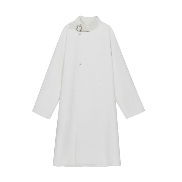 

2021 new spring and autumn medium-length british jacket fashion coat solid color all-match temper jkl1, Tan;black