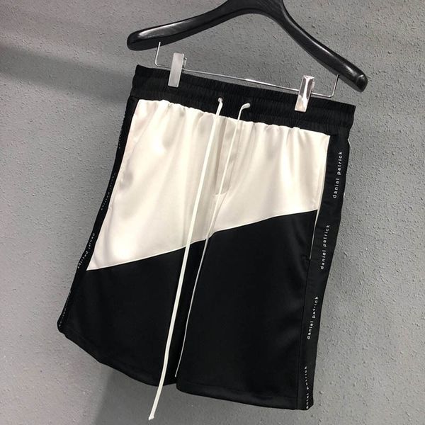 

daniel patrick shorts men women beach casual drawstring stretch shorts t200404, White;black