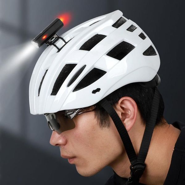 

west biking 2 in 1 bike light usb rechargeable cycling helmet headlight waterproof bicycle mtb handlebar front light rear