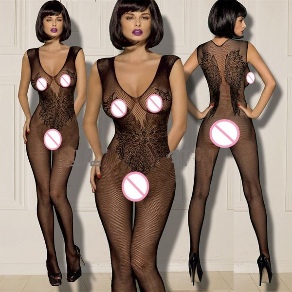 

langerie sexy, lingerie, no crotless, erotic underwear, sexi q367, Black;white