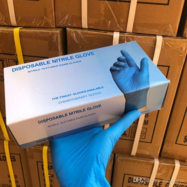 

universal disposable food/rubber/garden gloves cleanin home latex nitrile for left and right hand
