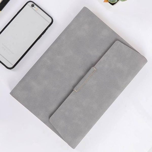 

notepads a5 three fold loose-leaf notebook touched comfortably, sturdy hard cover protects your art for years1, Purple;pink