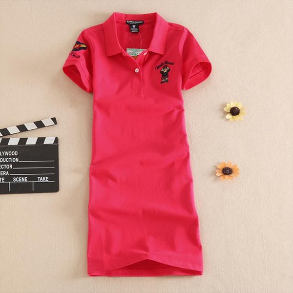 

2xl 3xl embroidery polo casual dresses de festa t shirt femme summer clothing one piece dress ete vestidos, Black;gray