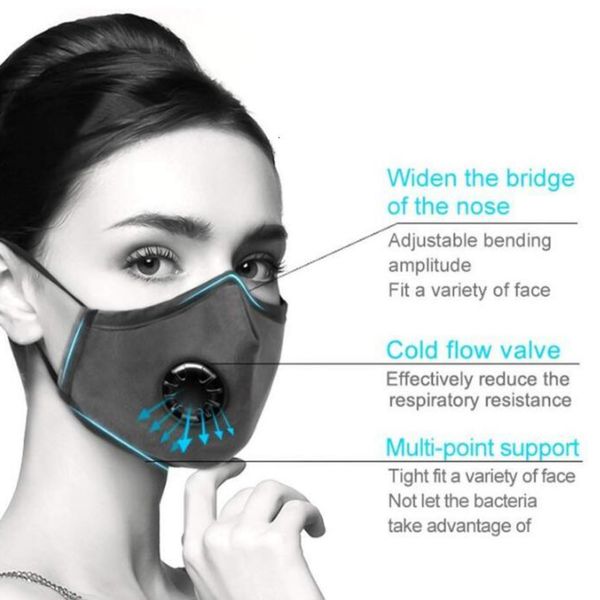 

um8xmouth respirator cycling face cover outdoor anti-dust cotton + pm2.5 mask filteroutletbkee