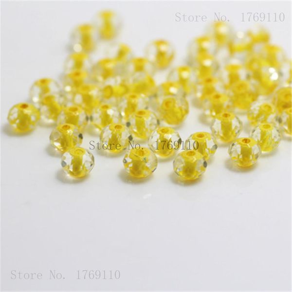 

йивака фиолетовый красный ab цвет 4 * 6 мм 50 шт. rondelle austia austia crystal crystal стеклянные бусины свободные разные бусины для ювели