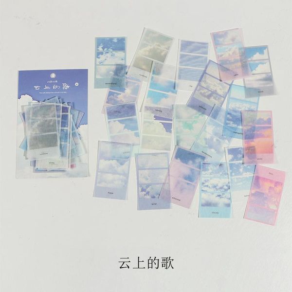 

tianzi 40шт пакет письмо о времени поэзия васи бумаги наклейки diy diary deco planner journal декоративное канцелярские наклейки jlljii figh