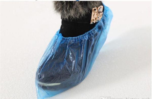 

100pcs/lot shoe cover disposable shoe cover dustproof non-slip shoes cover waterproof slip resistant shoe boot sqceqh ppshop01