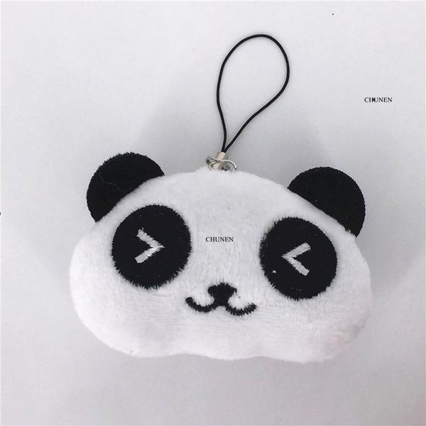 

animal panda . 6cm approx. plush stuffed party gift toy key chain doll animal panda wmtala