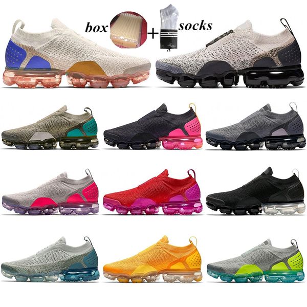 

with box fly 2.0 running shoes for women men laceless university gold sail gunsmoke moon particle sports sneakers mens trainers runner 36-45