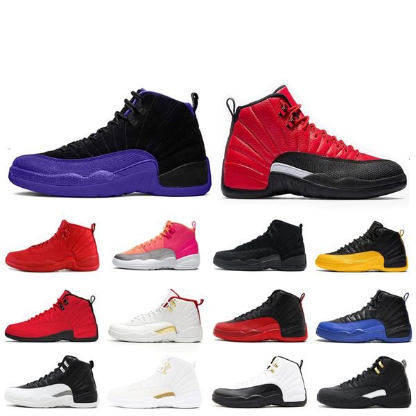 

new 12s bulls cny dark concord mens basketball shoes fiba reverse flu game game royal 12 the master wings mens