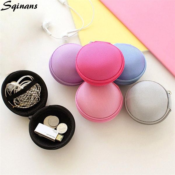 

storage bags sqinans usb cable organizer bag earphone box travel case wire