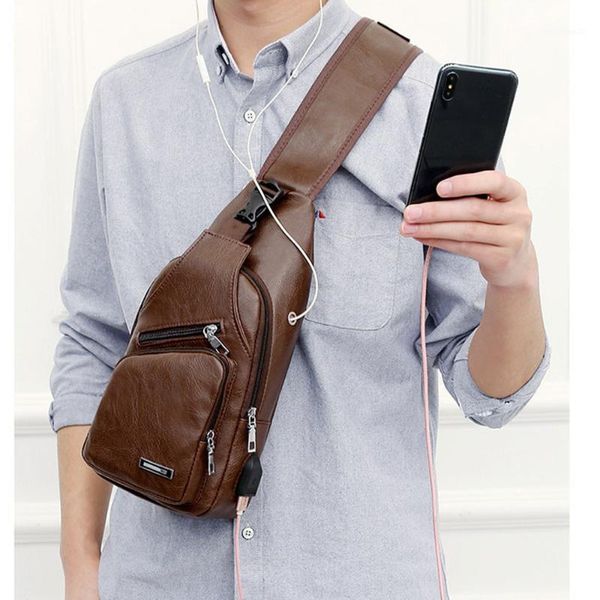 

outdoor bags travel business fino bag usb portable charging casual sports backpack crossbody chest shoulder travel1
