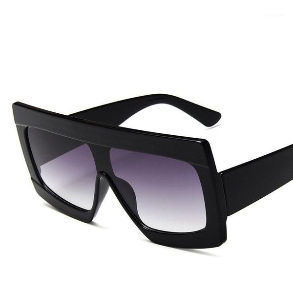 

2020 new fashion square sunglasses women brand designer retro mirror sun glasses vintage shades uv400 plastic square1, White;black