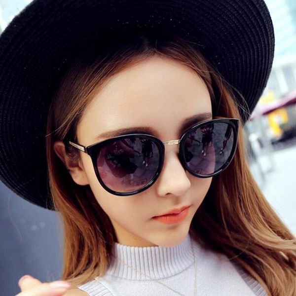 

sunglasses round fashion glasses oversized women brand designer luxury womens eyeglasses big shades, White;black