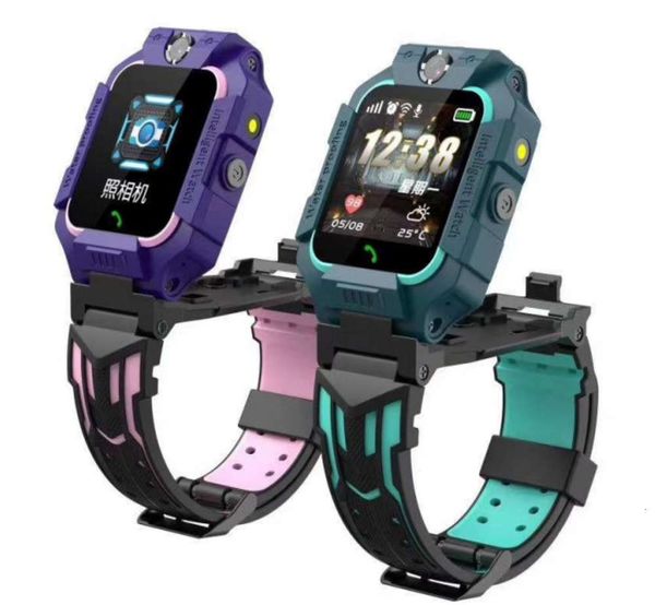 

z6 dual lens six generation smart children's telephone watch positioning q19 touch screen p taking, anti loss, not waterpro