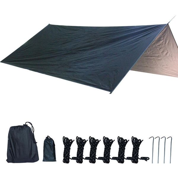 

tents and shelters beach sun shelter tarp tent shade ultralight uv garden awning canopy sunshade outdoor camping hammock