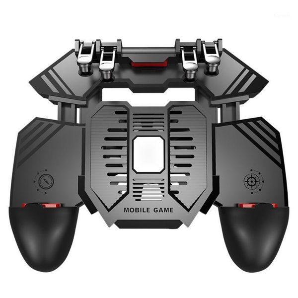 

game controller for mobile phone ak77 game handle for pubg with cooled fan1