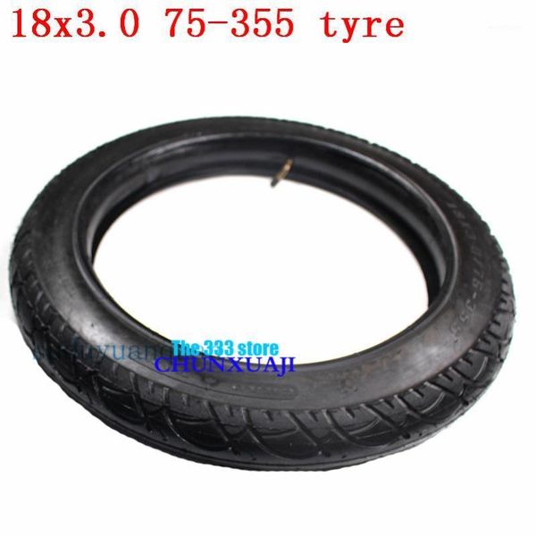 

18*3.0 outer tyre inner tube 18x3.0 off-road tire 76--355 tube fits for 18 inch electric vehicle electric tricycle wheel1
