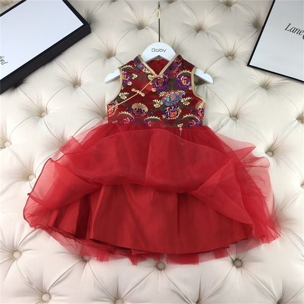 

высочайшее качество детская одежда девушки осень зима девушки платья платья вечеринки вскользь детские платья skirtnwhb, Red;yellow