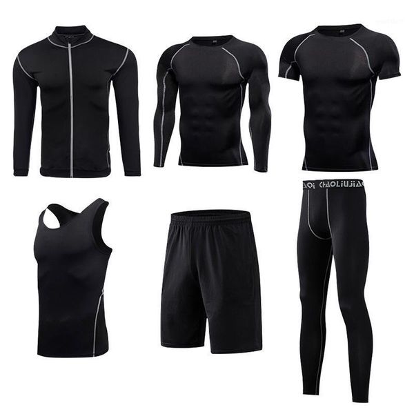 

motion suit male close speed do clothes long sleeve loose coat bodybuilding serve run gym training serve six paper set1, Gray