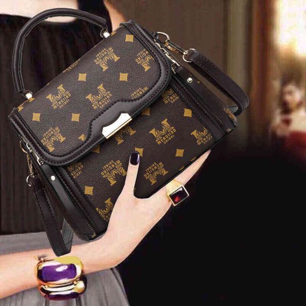 

2022 factory wholesale women's korean style sweet fashion women's slung one shoulder handbag