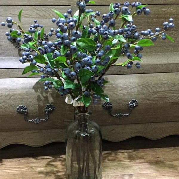 

6pcs 55cm artificial simulation of australian blueberry fruit upscale deluxe festival decorations home furnishing safe nontoxic1