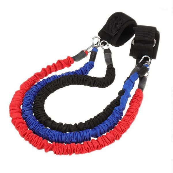 

resistance bands 80cm multi- function exercise band set ankle straps door anchor legs for training gym bodybuilding sport1