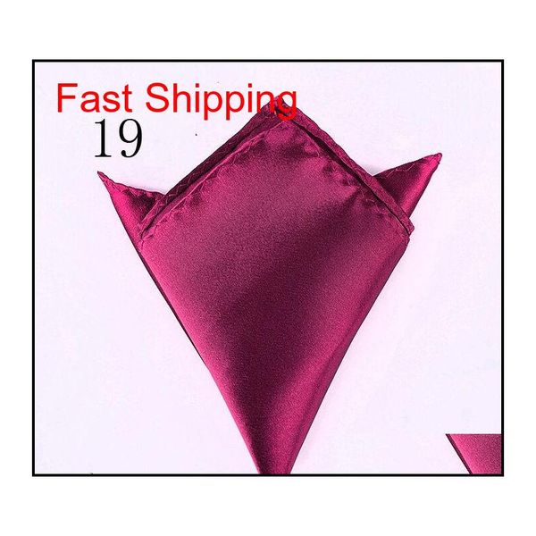 

handkerchiefs mens satin 35 solid color 22*22 cm handkerchief wedding party hanky pocket square for father's day qyletz beauty888, Blue;white