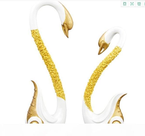 

2020 горячей продажи золотой пара кран изысканные предметы интерьера творческие смолы ремесла живые украшения комнаты крыльцо настройки