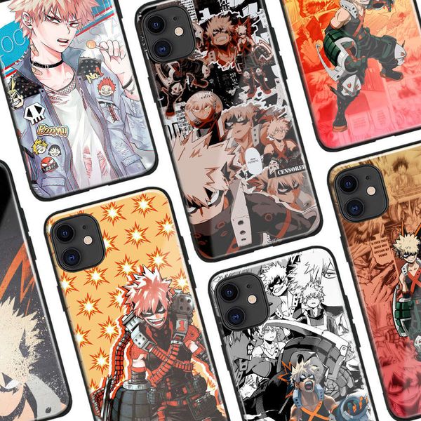 

katsuki bakugo bnha my hero academy animated mobile phone case vip 6 6s 7 plus x xr xs 11 12 mini pro max covervfe1
