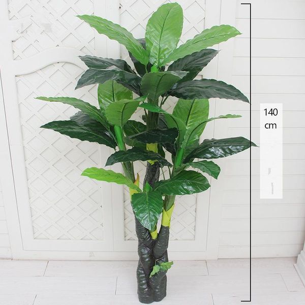 

decorative flowers & wreaths artificial plants greenery 140cm plastic tree home decoration bonsai fake without pot