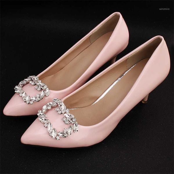 

npason 2020 big austrian crystal pearls handmade women bridal shoe clips wedding alloy bride bridesmaid shoe buckle1, Golden;silver