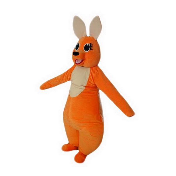 

orange kangaroo mascot costumes cartoon character sz 100% real picture223, Red;yellow