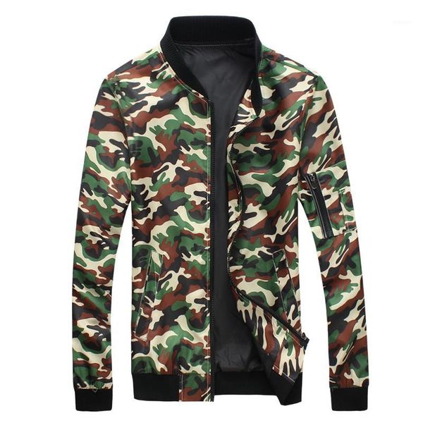

camouflage baseball collar jackets men autumn men's clothes thin style windbreak coats male casual slim fit mens bomber jacket1, Black;brown