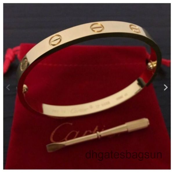 

love bracelet stainless steel beautiful excellent quality screw, Black