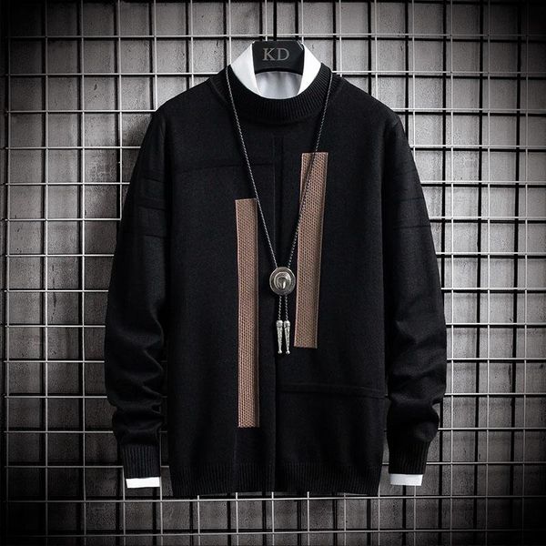

men's sweaters winter christmas handsome turtleneck sweater men slim fit male pullovers fashion thick warm pull homme, White;black